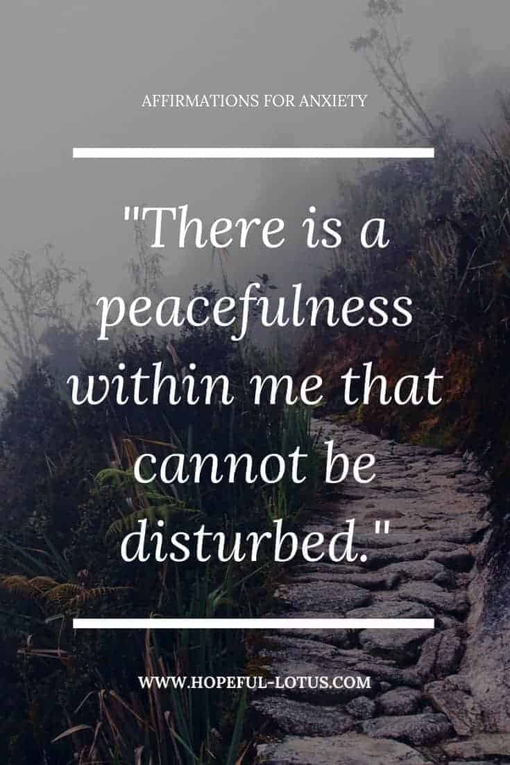 Using positive affirmations for anxiety can help calm symptoms of anxiety disorders by working with the law of attraction. In this post I provide affirmations for general anxiety disorder, social anxiety disorder, panic attacks, obsessive compulsive disorder and trauma & PTSD. Incorporate these mantras for anxiety into your meditation or mindfulness practice for natural anxiety relief.