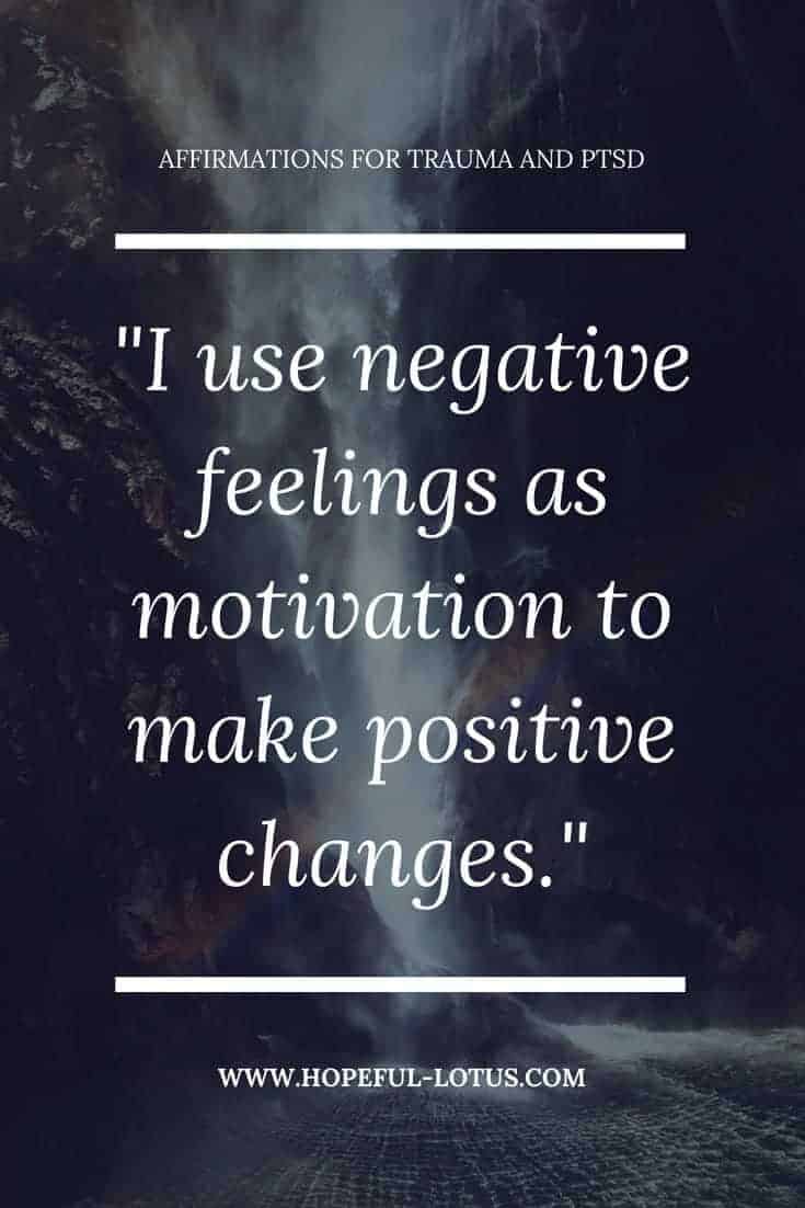 Healing from previous trauma can be overwhelming and even lead to Post Traumatic Stress Disorder. Using positive affirmations for trauma can help calm symptoms of PTSD by working with the law of attraction. Incorporate these mantras for trauma and PTSD into your meditation or mindfulness practice for natural anxiety relief.