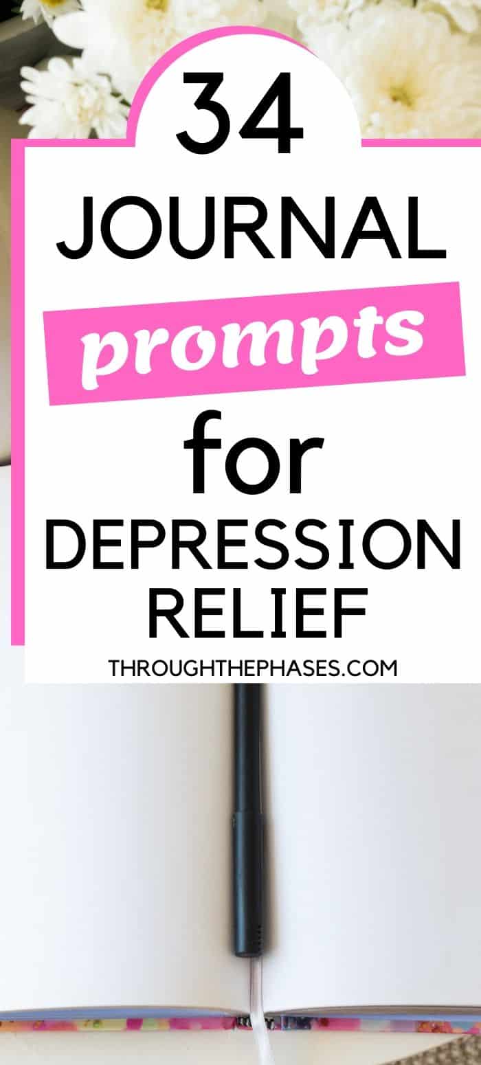 journal prompts for depression journal prompts for depression