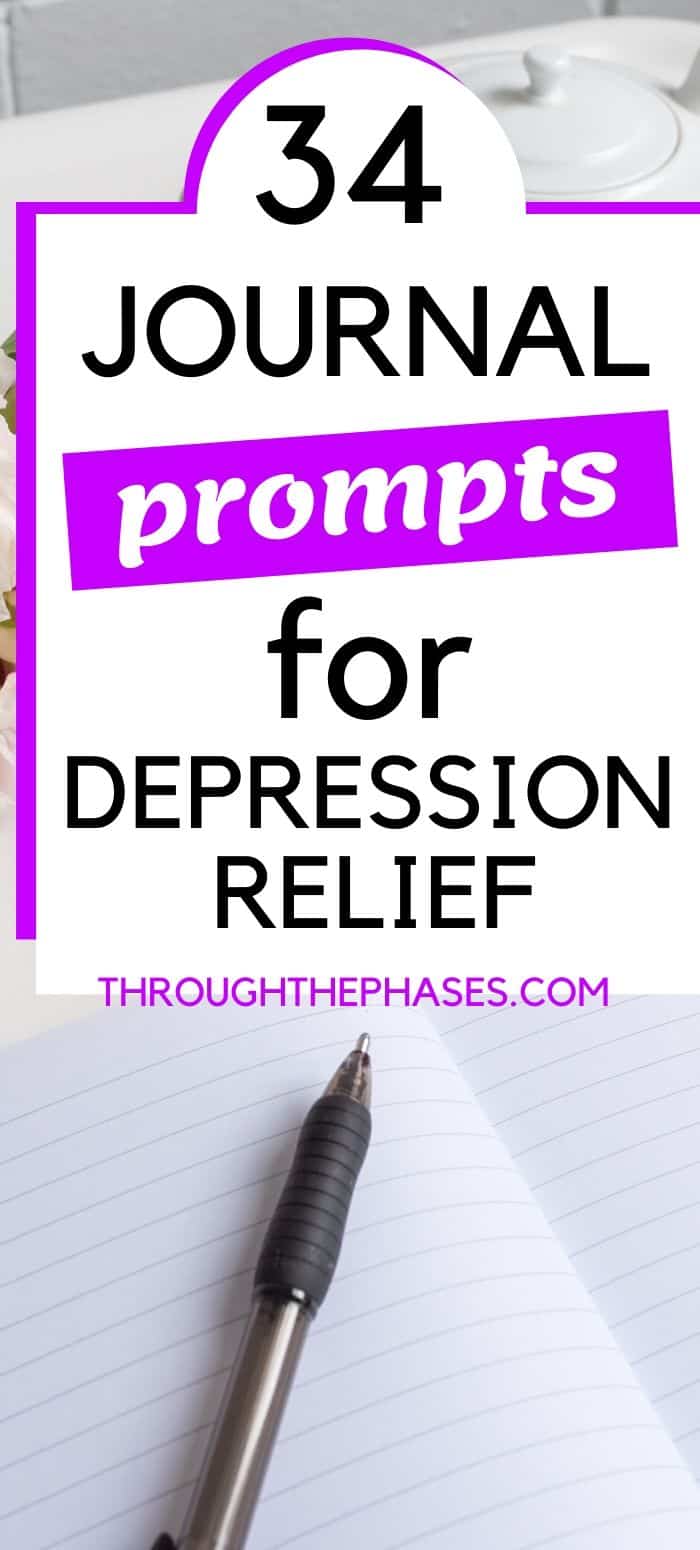 journal prompts for depression journal prompts for depression