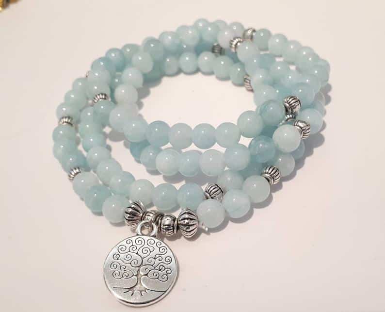 light blue bracelet meaning