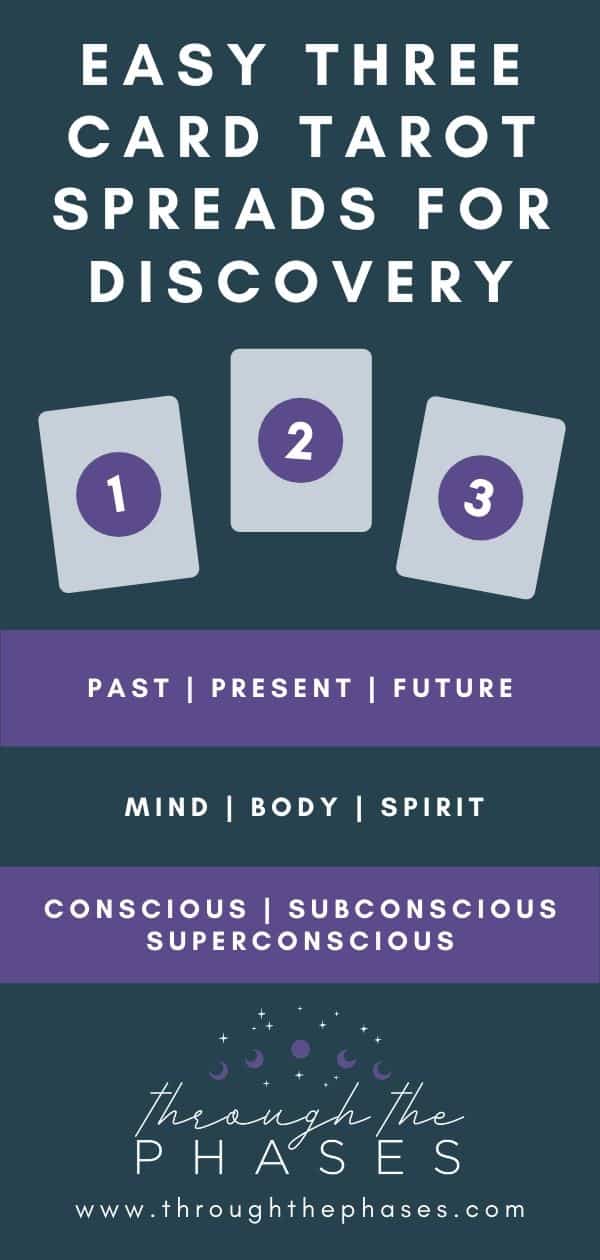 easy three card tarot spreads for self discovery