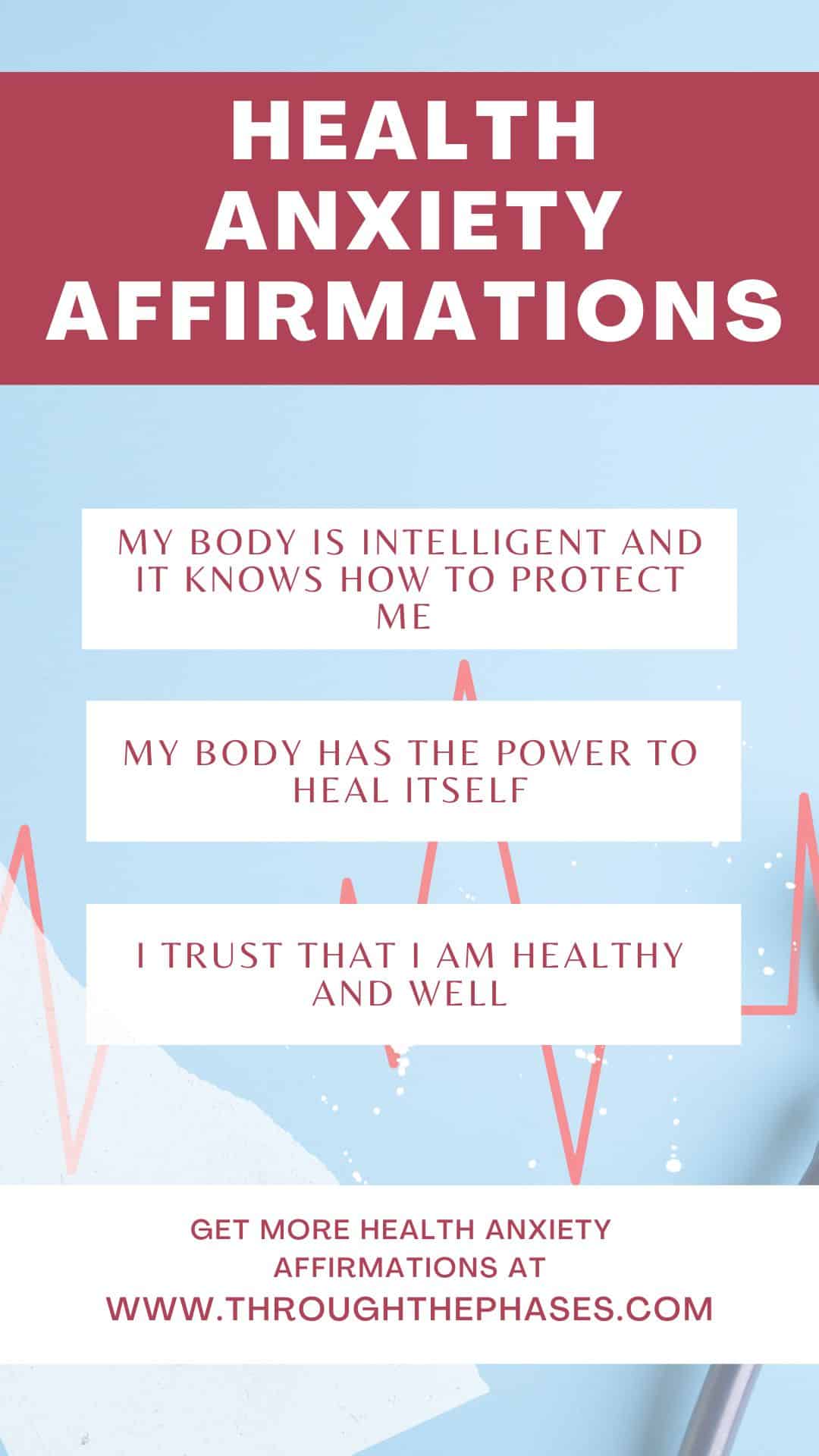 20 Positive Affirmations for Health Anxiety 9 health anxiety affirmations