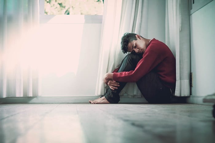 health anxiety affirmations man looking anxious
