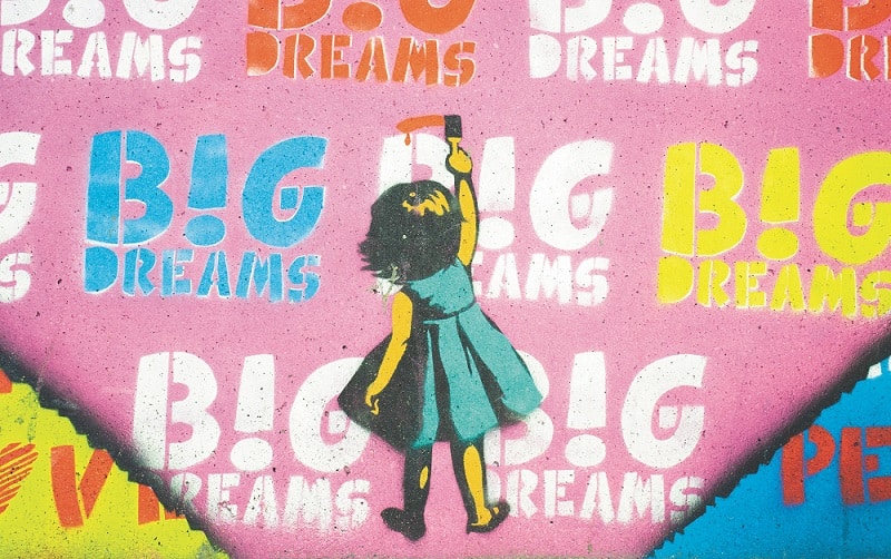 big dreams graffiti 