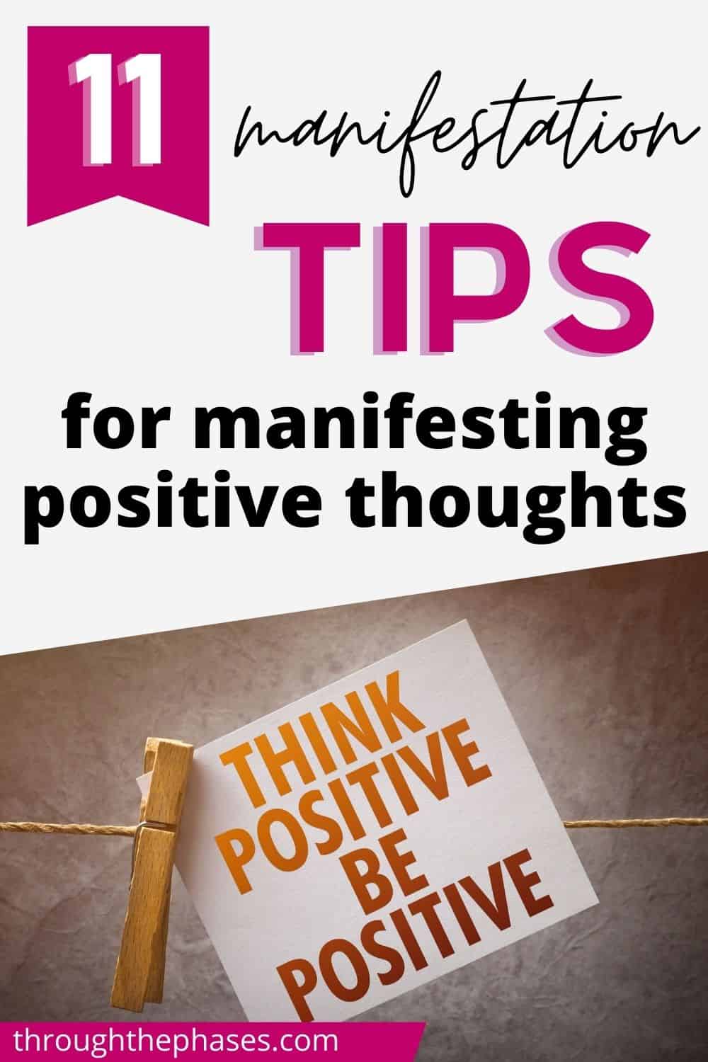 manifestation tips manifesting positivity