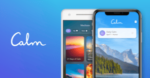 27 Thoughtful Gifts for People with Anxiety in 2024 17 calm meditation app promotional image