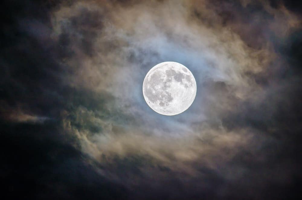 full moon ritual for manifestation full moon in clouds