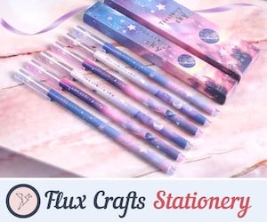 starry sky moon pen