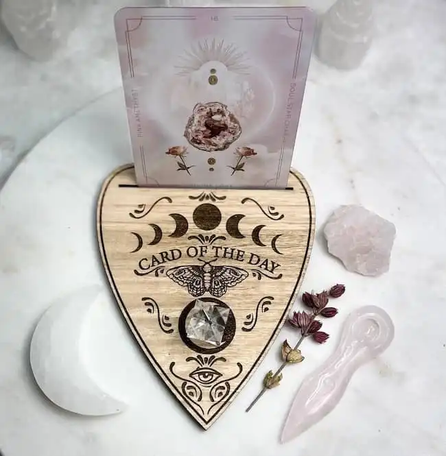 Planchette Tarot Card Holder