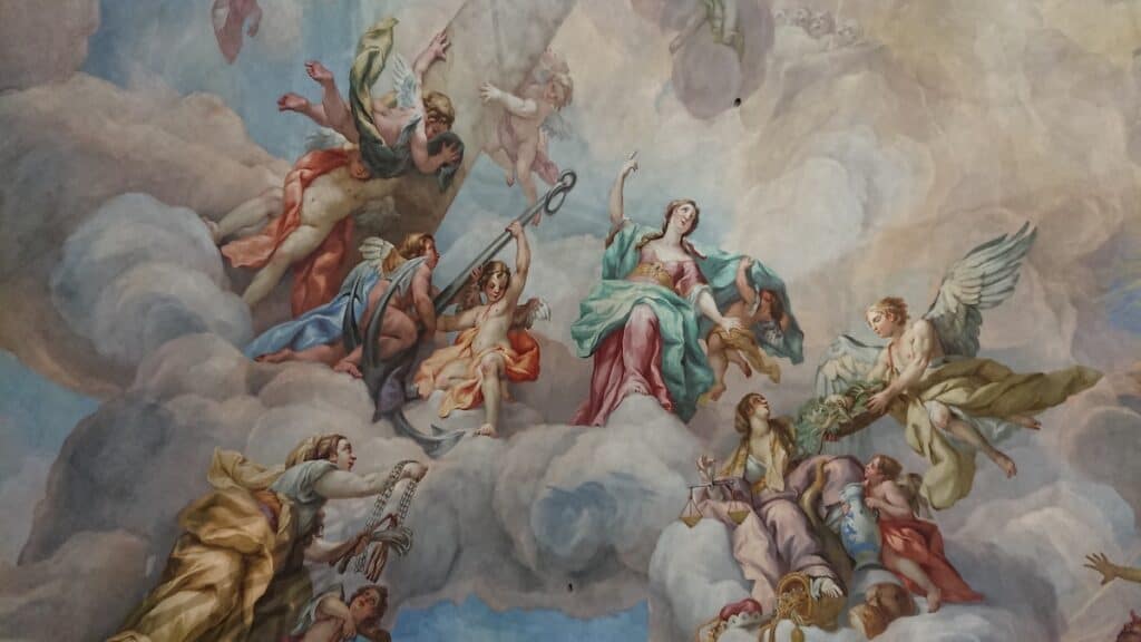 The 14 Best Angel Cards Decks for Healing in 2024 3 painting of angels in clouds