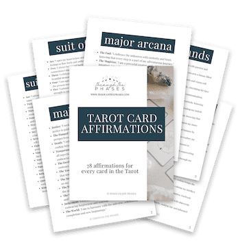 tarot card affirmations pdf tarot card affirmations pdf stack