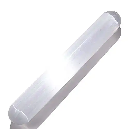 KALIFANO Selenite Wand for Cleansing and Protection