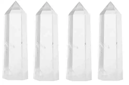 Luckeeper 3" Clear Quartz Crystal Wands