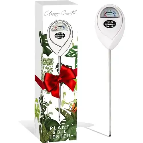 Classy Casita Soil Moisture Meter: Houseplant Care with eBook - Hydrometer Sensor For Plants