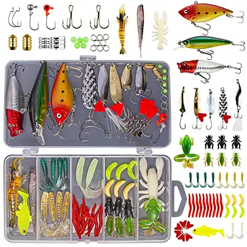 GOANDO Fishing Lures Kit for Freshwater