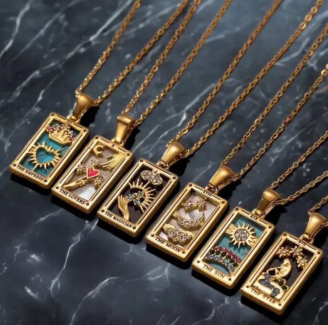 Tarot Card Necklace