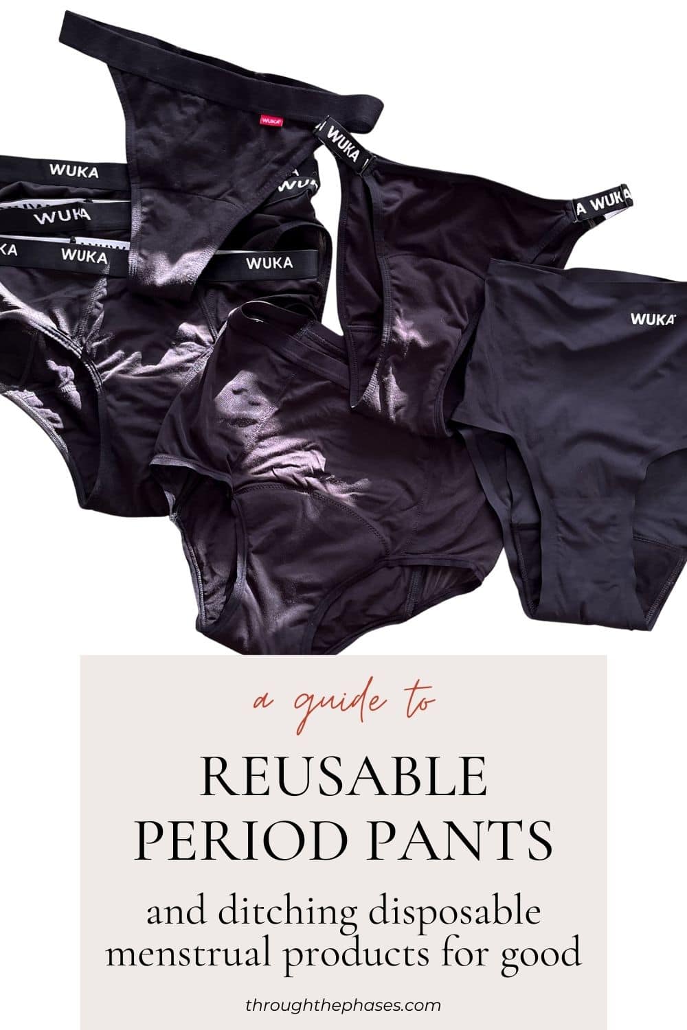 A guide to reusable period pants and ditching disposable menstrual products for good