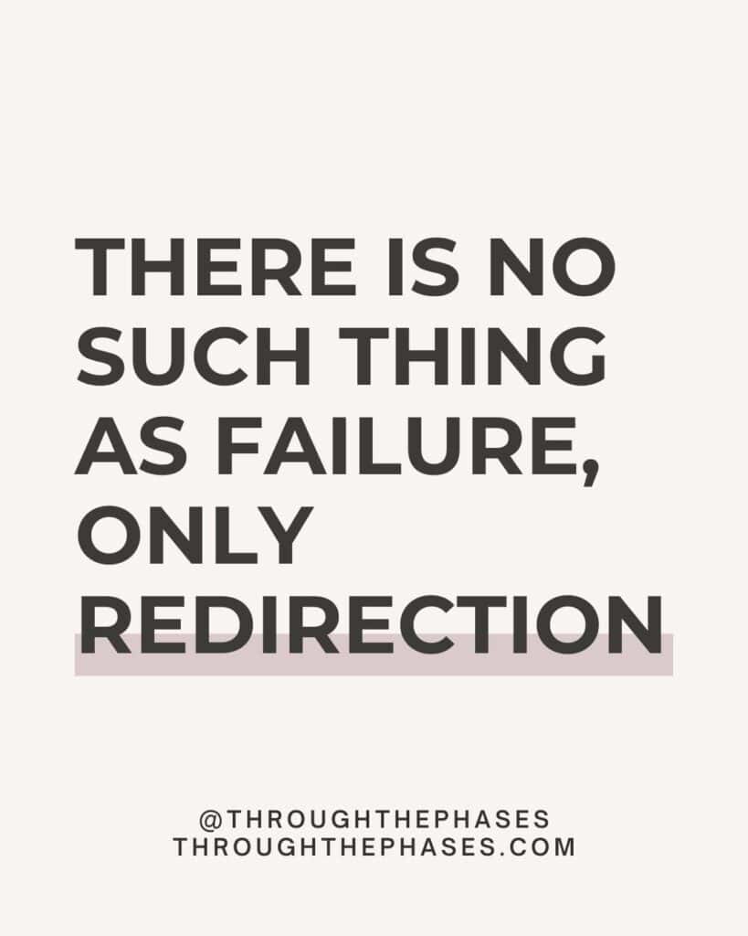 65 Self Compassion Affirmations to Show Yourself Kindness 9 "there is no such thing as failure, only redirection" self compassion affirmation